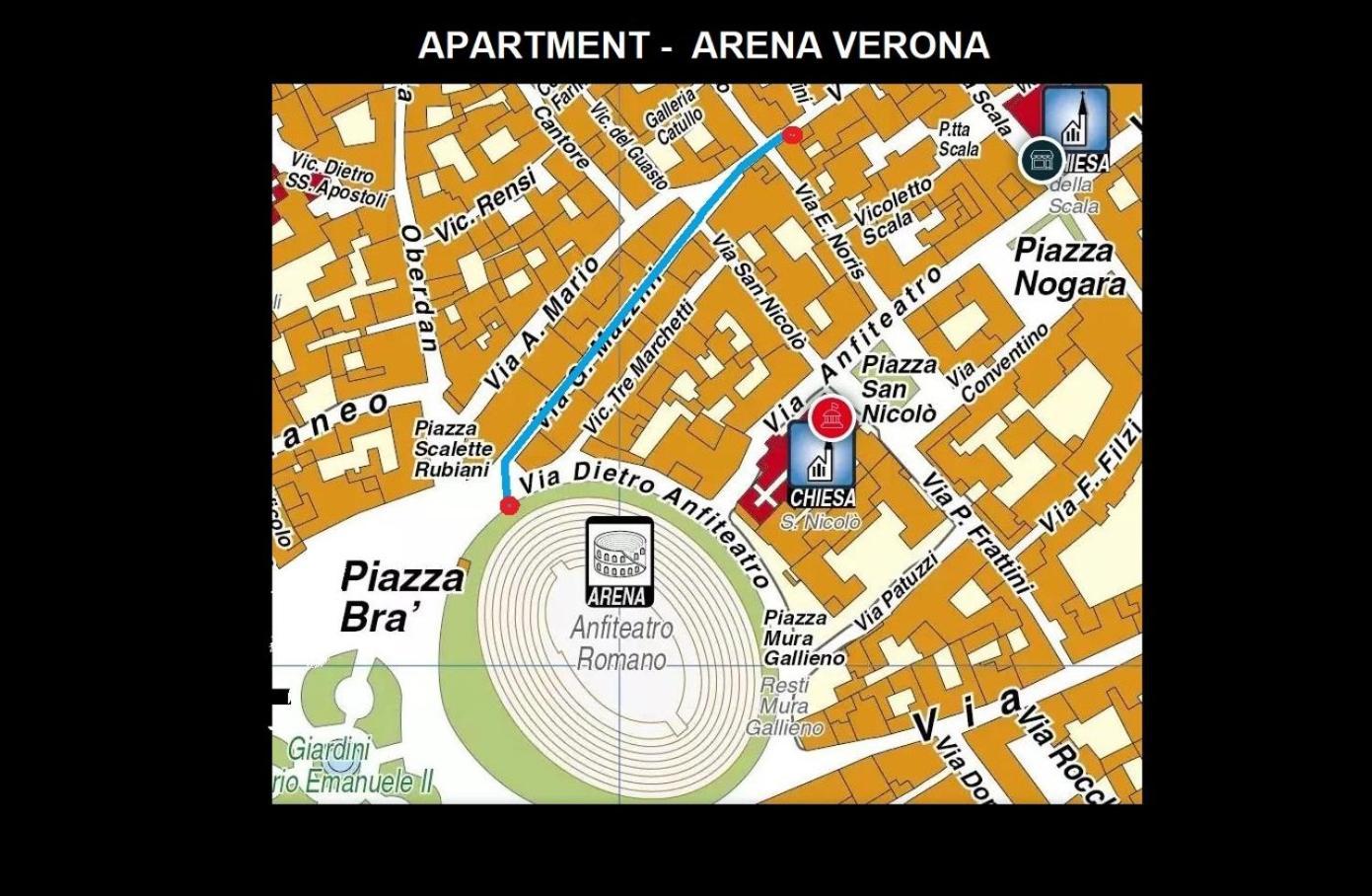Arena Suite Mazzini Verona Centro Екстер'єр фото